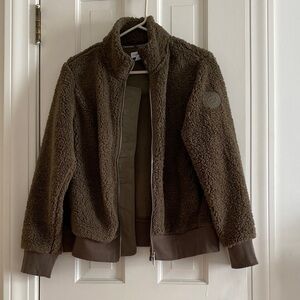 Calvin Klein Olive Fleece Jacket